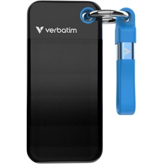 M.2 External SSD 256GB Verbatim Pocket Black/Blue